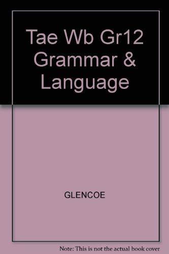 Book Language Arts Grammar & Language Workbook, Grade 12, Teacher's Annotated Edition free