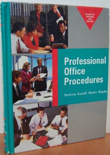 Book Professional Office Procedures/Book and 5 1/4 Inch Disk free