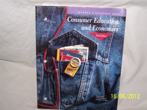 Book Consumer Education And Economics free