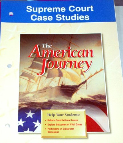 Book Supreme Court Case Studies The American Journey free