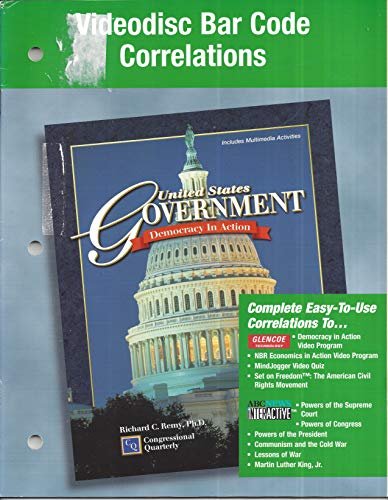 Book Videodisc Bar Code Correlations (United States Government Democracy In Action) free