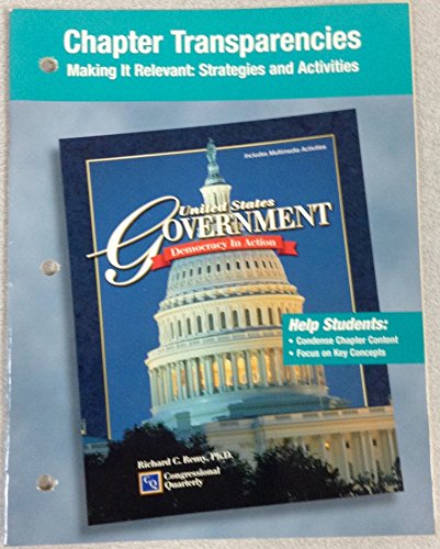 Book Chapter Transparencies Making It Relevant: Strategies and Activities (United States Government Democracy in Action) free