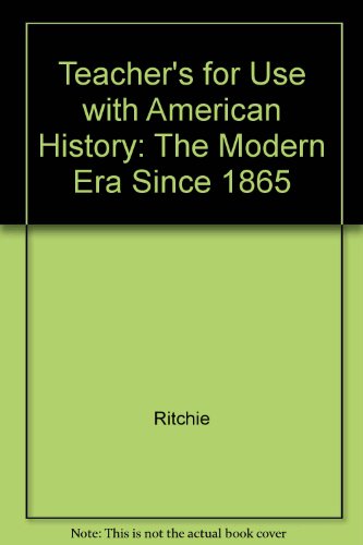 Book American History: The Modern Era Since 1865 free