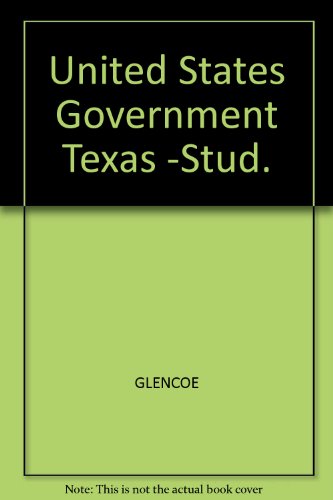 Book United States Government Democracy in Action (Texas Edition) free