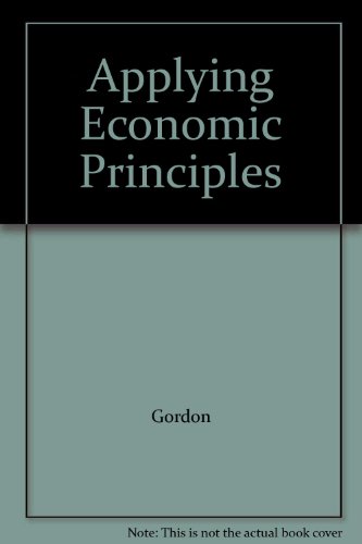 Book Applying Economic Principles free