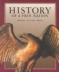 Book History Of A Free Nation, Student Edition free