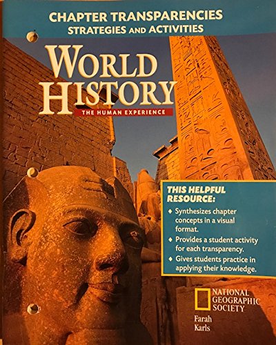 Book World History: The Human Experience: Chapter Transparencies Strategies And Activities free