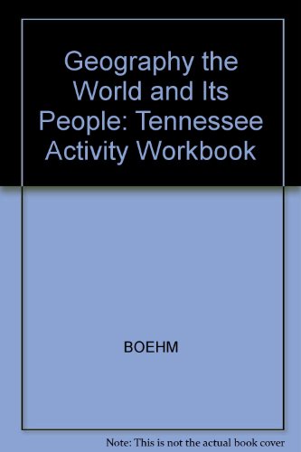 Book Geography The World And Its People: Tennessee Activity Workbook free