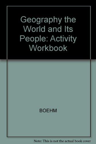 Book Geography: The World and Its People free