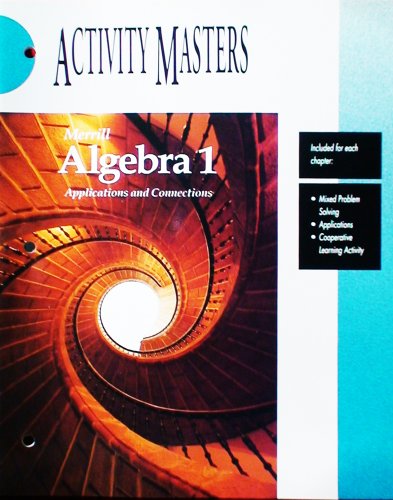 Book Merrill Algebra 1 Applications And Connections Activity Masters free