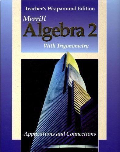 Book Algebra 2 with Trigonometry Applications and Conecctions Teachers Wrap free
