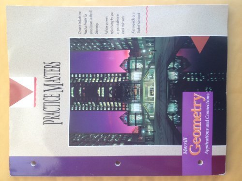 Book Merrill Geometry Applications and Connections: Complete Solution Manual free