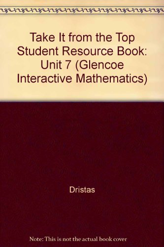 Book Take It from the Top Student Resource Book: Unit 7 free