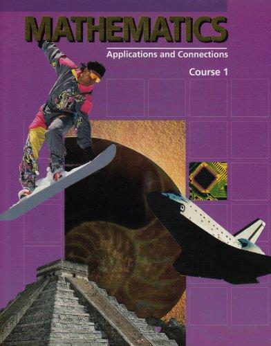 Book Mathematics: Applications and Connections Course 1 free