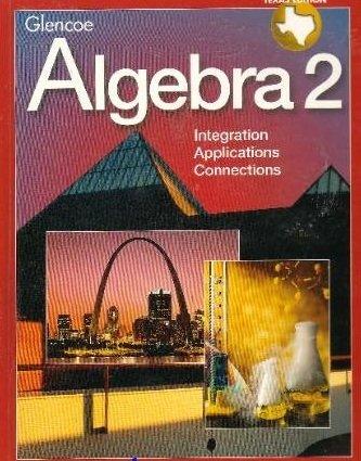 Book Algebra 2 Texas Edition free