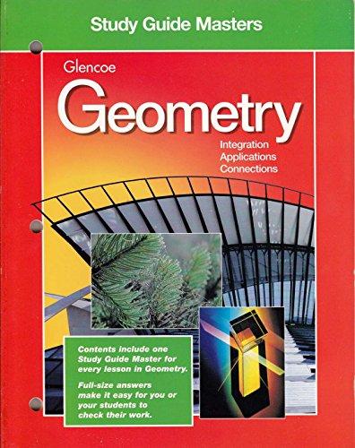 Book Study Guide Masters Glencoe Geometry, Integration, Applications, Connections free