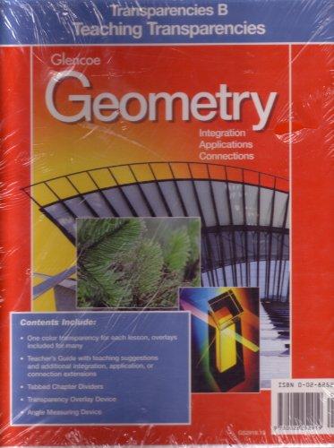 Book Transparencies B Teaching Transparencies Glencoe Geometry Integration Applications Connections free