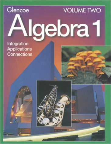 Book Algebra 1: Integration, Applications and Connections (Volume Two) free