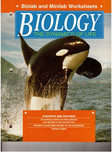 Book Biology The Dynamics Of Life Biolab And Minilab Worksheets free
