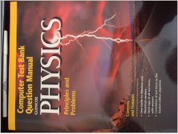 Book Glencoe Physics: Principles and Problems - Computer Test Bank Question Manual free