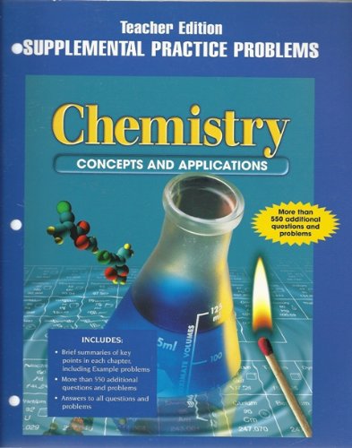 Book Chemistry Concepts And Appplications (supplemental Practice Problems Teacher Edition) free