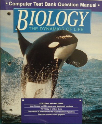 Book BIOLOGY (The Dynamics of Life, Computer Test Bank Question Manual) free