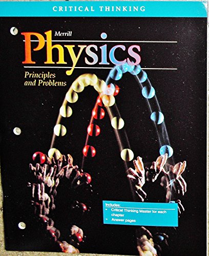 Book Critical Thinking Physics Principles And Problems free