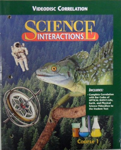 Book Science Interactions (videodisc Correlation) Course 1 (course 1) free