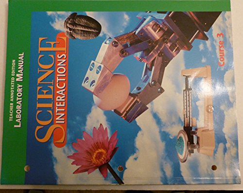 Book Science Interactions, 1998 Course 3: Science Discovery Activities free