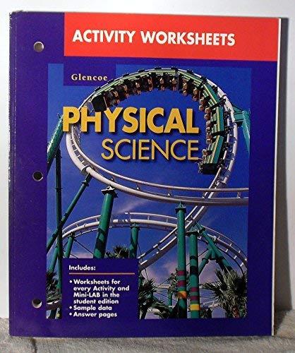 Book Activity Worksheets: Glencoe Physical Science free
