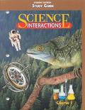 Book Science Interactions: Course 1-Study Gde free