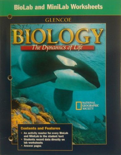 Book BioLab and MiniLab Worksheets for Biology: The Dynamics of Life free
