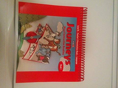 Book Journeys: Direct Instruction Reading Teacher's Presentation Book-Language, Level K Book 1 free