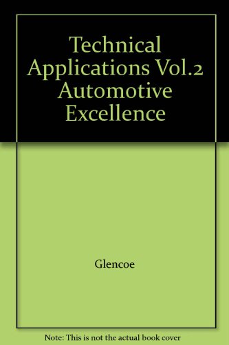 Book Technical Applications Vol.2 Automotive Excellence free