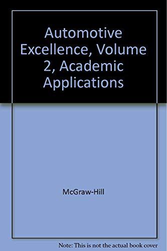 Book Academic Applications Vol. 2 Automotive Excellence free