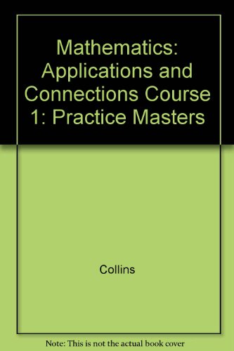 Book Mathematics: Applications and Connections Course 1 free