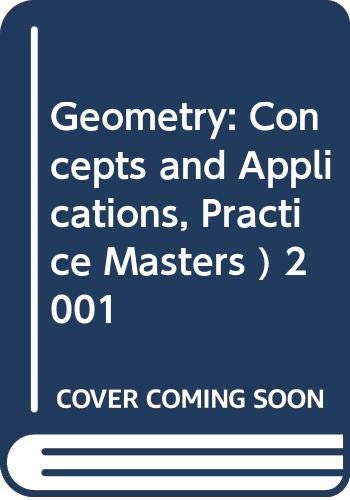 Book Geometry: Concepts and Applications, Practice Masters ) 2001 free