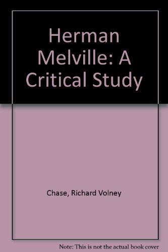 Book Herman Melville: A Critical Study free