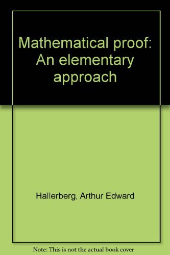 Book Mathematical proof: an elementary approach free