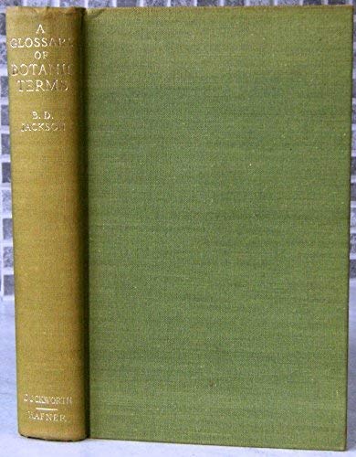 Book Glossary Of Botanic Terms, With Their Derivation And Accent free