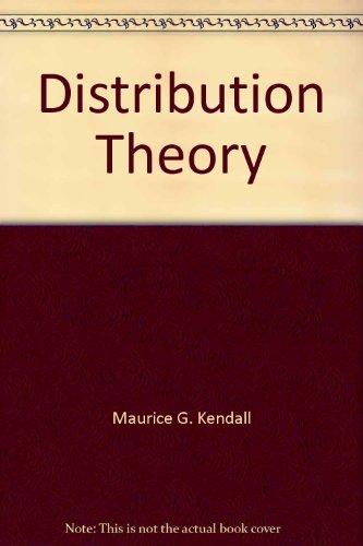 Book The Advanced Theory of Statistics. Volume 1: Distribution Theory. Fourth edition free