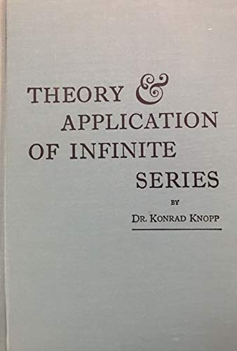 Book Theory And Applications Of Infinite Series free
