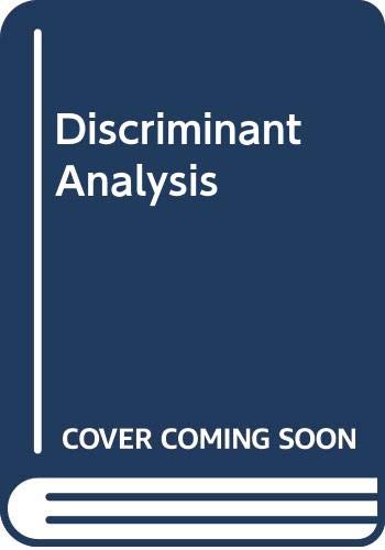 Book Discriminant Analysis free