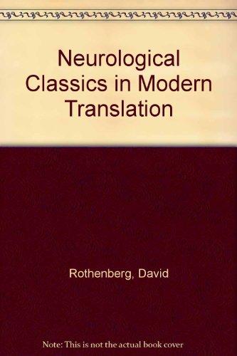 Book Neurological Classics In Modern Translation free