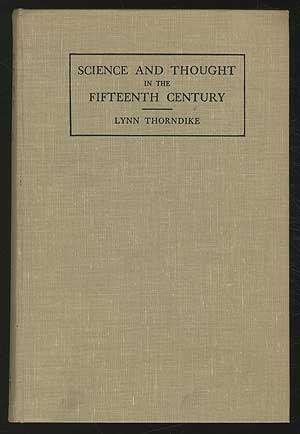 Book Science and Thought in Fifteenth Century free