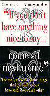 Book "If You Don't Have Anything Nice to Say...Come Sit Next to Me" free