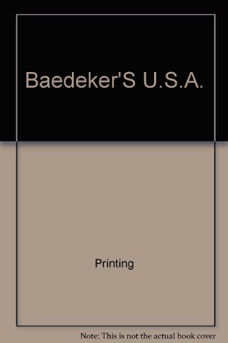 Book Baedeker U.S.A. (BAEDEKER'S USA) free
