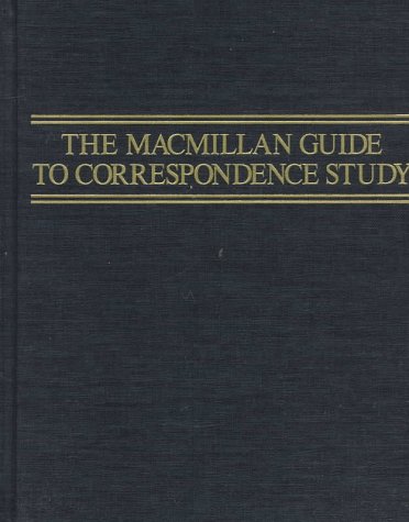 Book The Macmillan Guide To Correspondence Study free