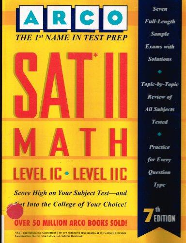 Book Preparation for the Sat II: Math Level Ic-IIC free