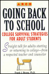 Book Going Back to School: College Survival Strategies for Adult Students (Arco Going Back to School) free